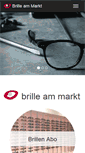 Mobile Screenshot of brilleammarkt.de