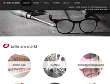 Tablet Screenshot of brilleammarkt.de